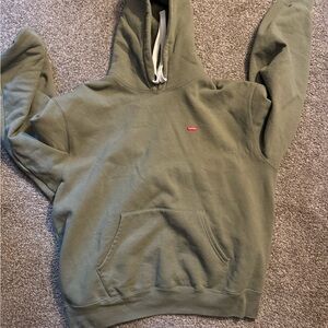Supreme box Men's Green Hoodie